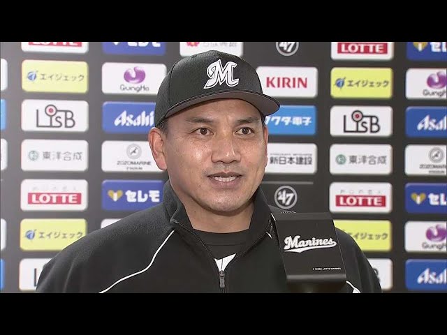 4月30日 マリーンズ・井口資仁監督 試合後インタビュー
