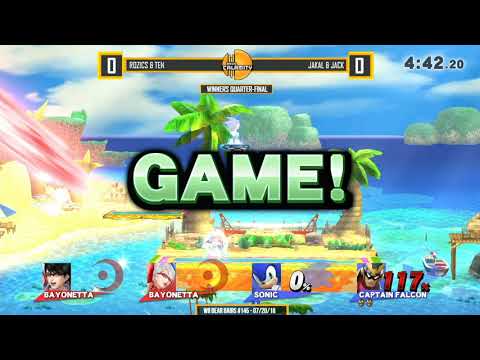 Ultra WBB #145 | Rozics & Ten vs Jakal & Jack - Winners Quarter-Final - Super Smash Bros. for Wii U