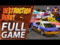 Destruction Derby 1995 PlayStation Gameplay PS1