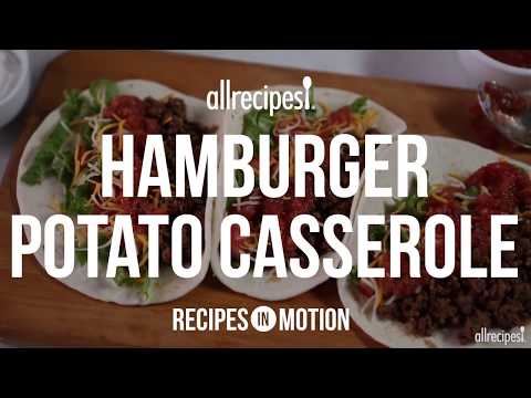 How to Make Hamburger Potato Casserole | Ground Beef...