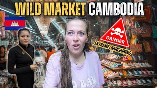 Cambodia's CRAZIEST Market 🇰🇭 Phnom Penh is Incredible - Central Market in Cambodia