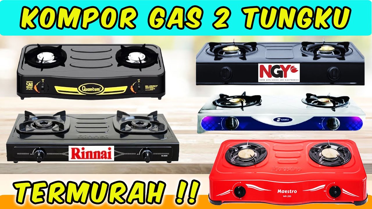 Big Fire, Cheapest & Best | 5 Recommended 2-Burner Gas Stoves! Rinnai and Quantum are here!