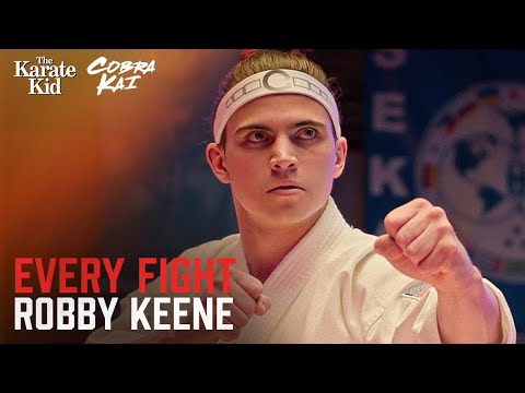 Every Robby Keene Fight | Cobra Kai Compilation (Tanner Buchanan)
