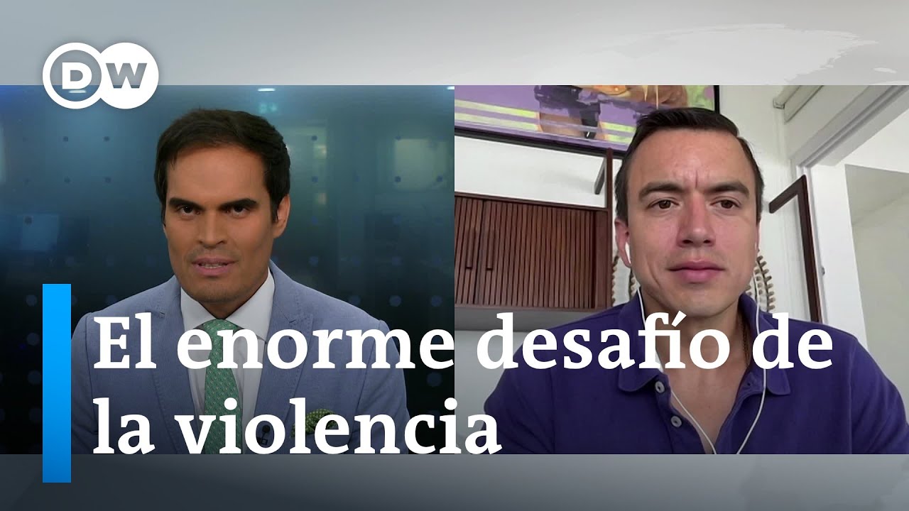 Noboa promete “mano dura” en Ecuador