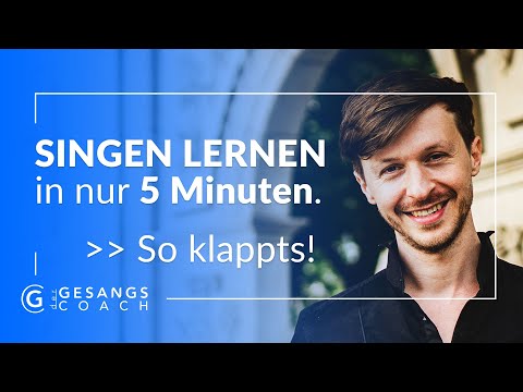 Singen lernen in NUR 5 Minuten - SO klappt es!