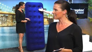 Semptec Reise-Luftbett, Einzelbett @PEARL-TV