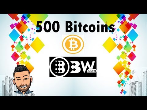 500 Bitcoins na exchange BW.com , ganhe todos os dias ! 0,001 ao cadastrar..