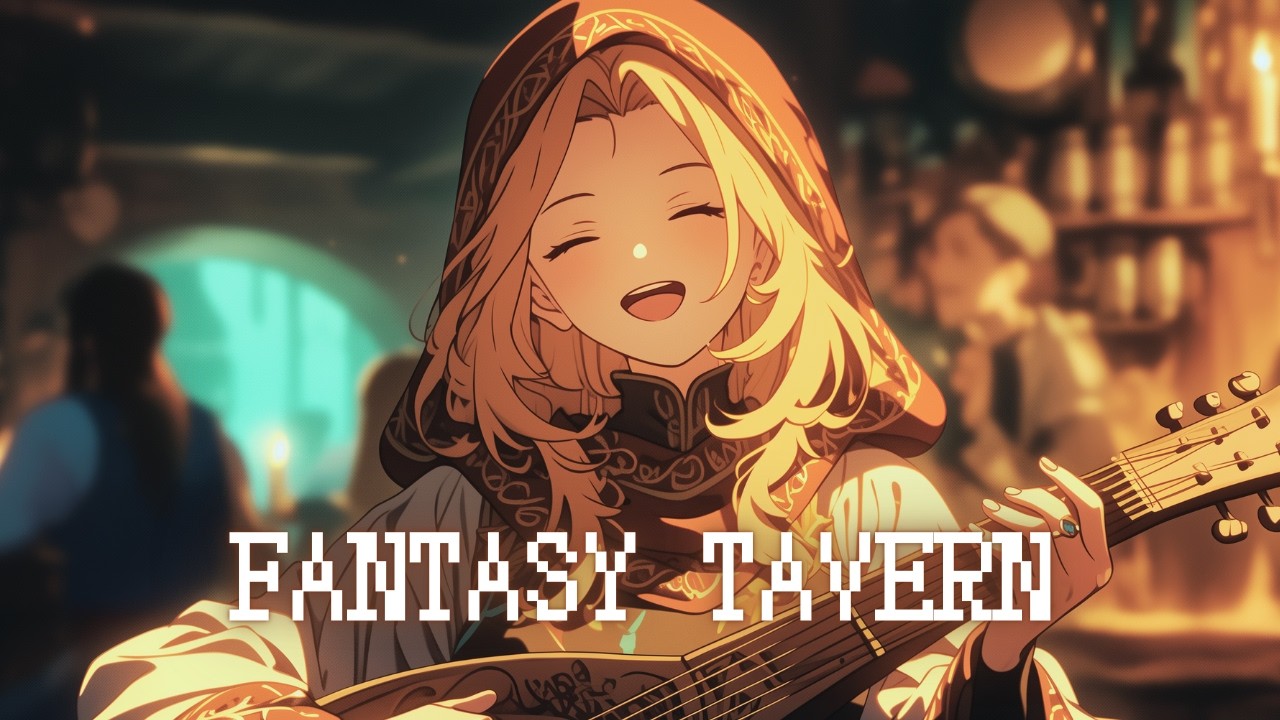 Celtic Fantasy Music - Medieval Tavern Night for Sleep & Relaxation