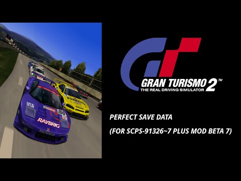 Gran Turismo 2 - Plus Mod Perfect Save Showcase (Based on NTSC-J V1.1)