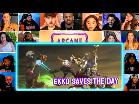 EKKO VS VIKTOR {The Boy Savior} Mashup Reaction|ARCANE SEASON 2