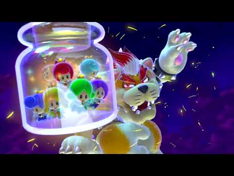 Super Mario 3D World: Final Boss + Ending - Nintendo Switch Gameplay Walkthrough