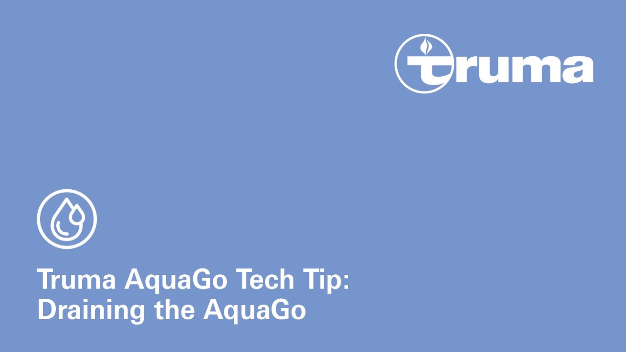 Tech Tip: Draining the AquaGo