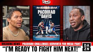 Breaking! Manny Pacquiao Calls Out Gervonta Davis for Mega Fight!
