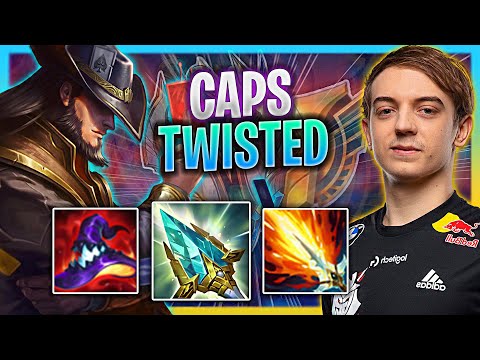 CAPS BRINGS BACK TWISTED FATE! | G2 Caps Plays Twisted Fate Mid vs Varus!  Season 2023