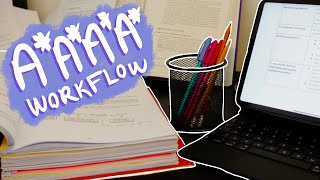 My A*A*A*A* A-level Workflow (Cambridge Student)