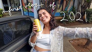 first vlog of 2021! my goals, pupdates, & more