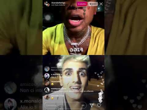 Bello figo e ilyas maluma litigata in diretta