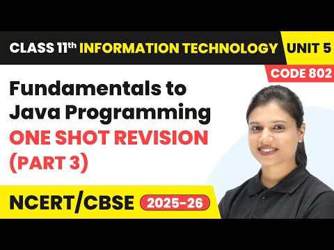 Class 11 Information Technology Book Overview Course Code 802
