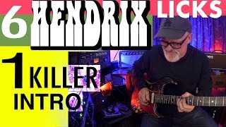 6 Hendrix Licks | I Killer Intro | Power To Love | Guitar Lesson | Tim Pierce | Lean To Play
