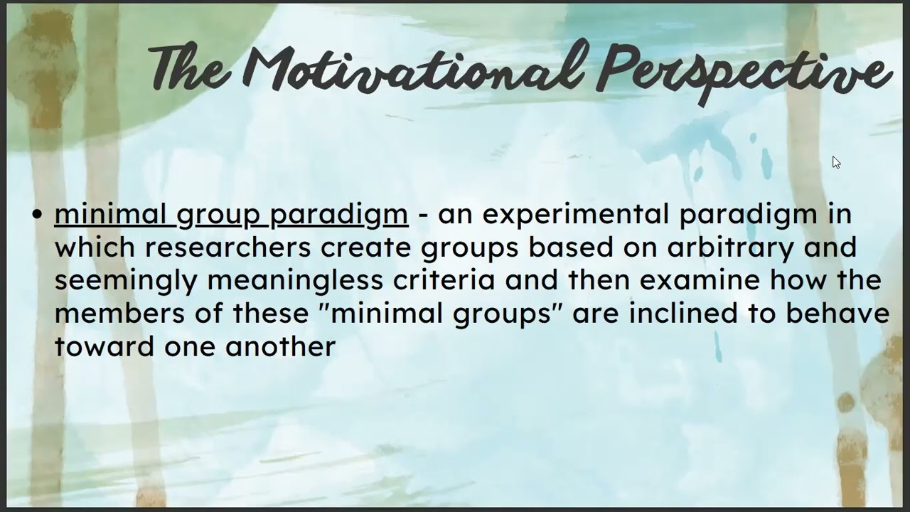 Social Psychology Chapter 11