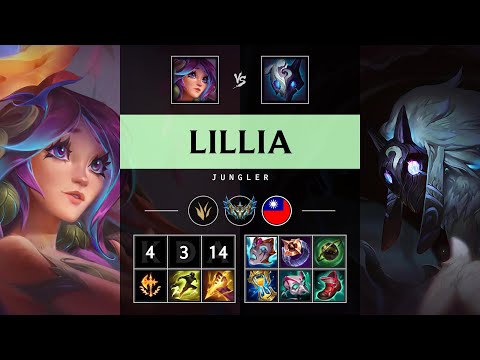 Lillia Jungle vs Kindred - TW Challenger Patch 25.14