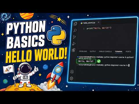 Python Tutorial For Beginners 2026 Hello World Basic Syntax