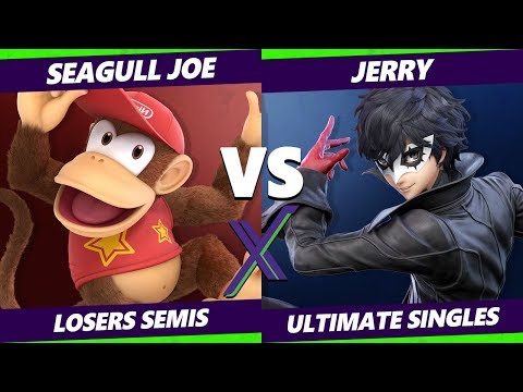 S@X 344 Losers Semis - Seagull Joe (Palutena, Diddy Kong) Vs. Jerry (Joker) Smash Ultimate - SSBU
