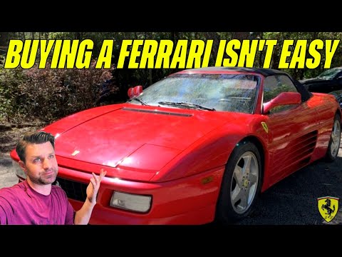 Why Buying my 1st Ferrari Is Harder than I thought! - $400 Ferrari Flip