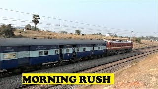 preview picture of video '24 Coach Brindavan & Kovai Expresses Whine Speed Thalangai'