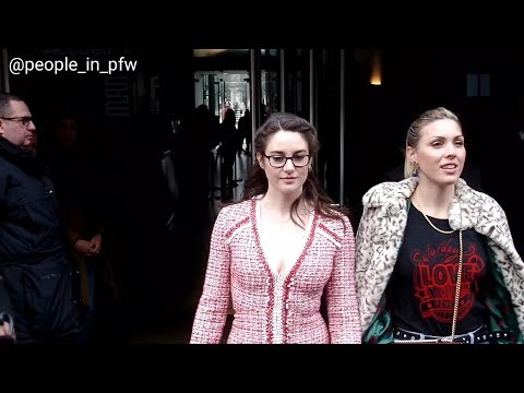 Shailene Woodley - Giambattista Valli Fall/Winter 2020/21 fashion show - 02.03.2020