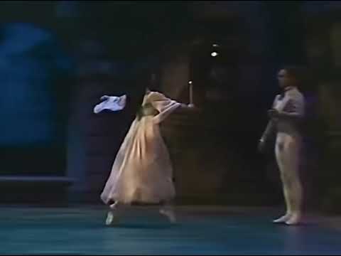 Alessandra Ferri and Mikhail Baryshnikov in“La Sonnambula”