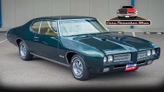 1969 Pontiac GTO FOR SALE 400 V8 3 speed automatic Factory A/C Buckets Console Great Color Combo