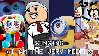 Cartoons Singing &quot;I Am the Very Model&quot;