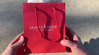 James Avery Oval Prasiolite Ring
