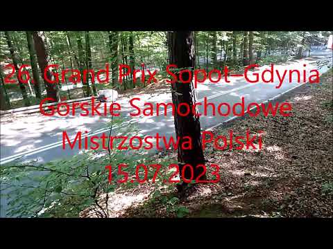2. 26 Grand Prix Sopot–Gdynia Górskie Samochodowe Mistrzostwa Polski 15.07.2023
