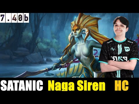 🤯SATANIC[NAGA SIREN ] HC 7.40b- DOTA 2 HIGHEST MMR MATCH#dota2gameplay  #dota2  #dota2gameplay