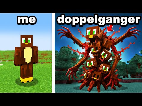 Fooling my Friend with the Doppleganger Mod in Minecraft