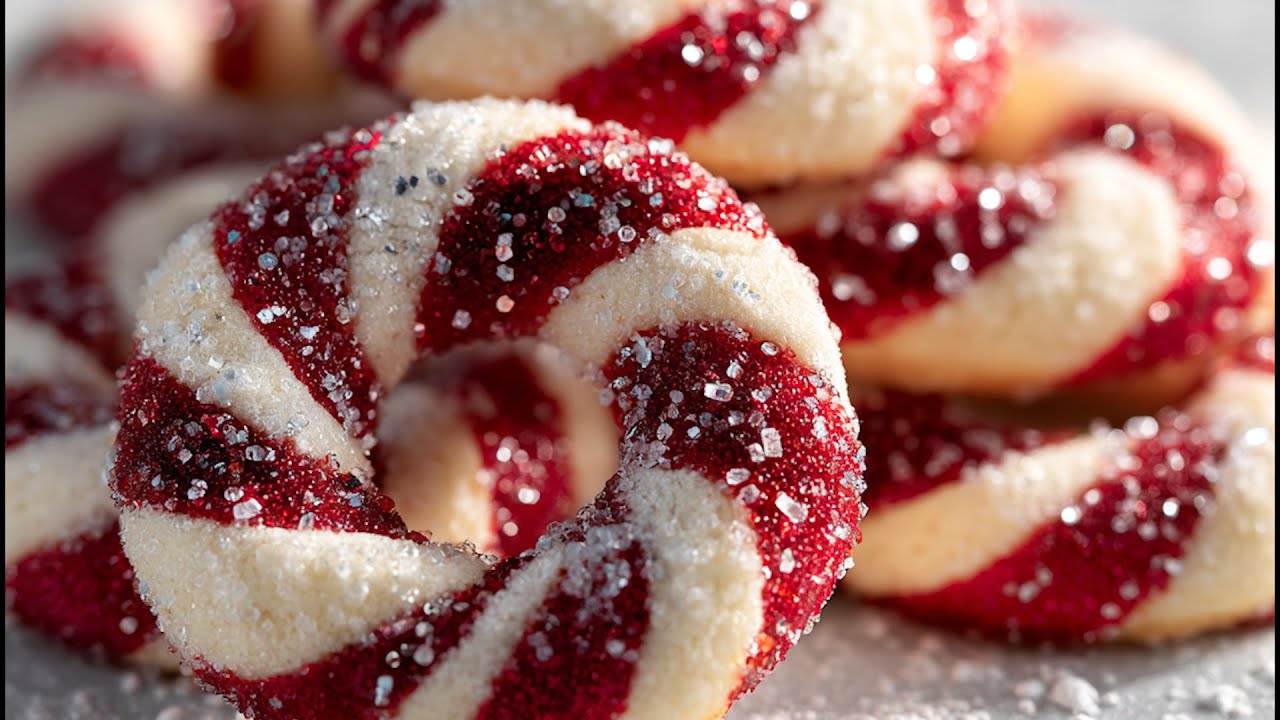Candy Cane Cookie Recipe | Festive Treats to Brighten Up the Christmas Season | 10-Minute Cookies