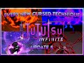 Every New Cursed Technique Showcase (Star Rage, Heien Sukuna etc) | Jujutsu Infinite Update 5