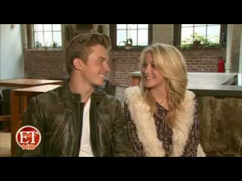 Julianne Hough and Kenny Wormald 'Get Loose' for Elle Photoshoot (EntertainmentTonight)
