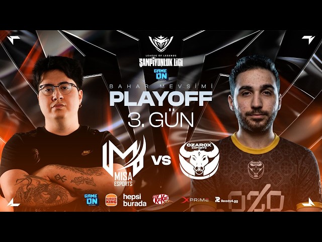 MISA Esports 🆚 Ozarox Esports — GAMEON Şampiyonluk Ligi Bahar Mevsimi — Playoff Aşaması — BO5