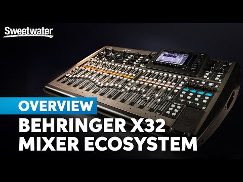 Behringer X32 40-Input 25-Bus Digital Mixing Console 2012 - Present - Black (WITH TRAVEL CASE) image 12