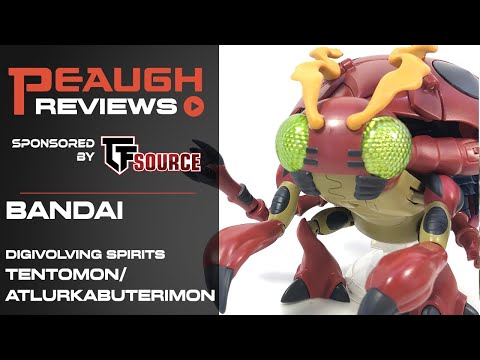 Video Review: Bandai Digivolving Spirits - ATLUR KABUTERIMON