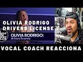 Vocal Coach Reacciona A Olivia Rodrigo Cantando Drivers License