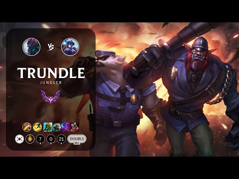 Trundle Jungle vs Sejuani - KR Master Patch 12.22
