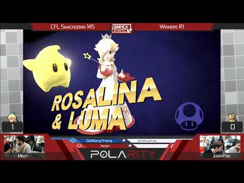 CFL Smackdown 145 WiiU - Minty (Rosalina) vs Joshypoo (Fox) - Winners R1