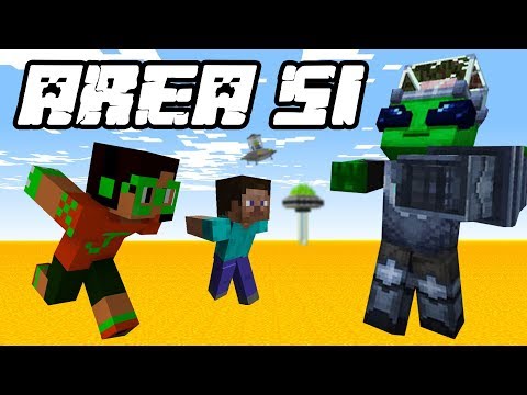 Storming Area 51 in Minecraft (RAID GONE WRONG)