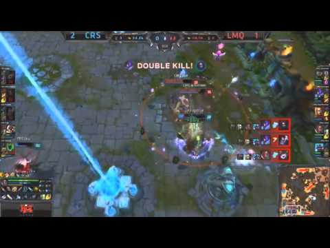 [Video LOL] [Highlight] LMQ Xiaoweixiao Great Shockwave - LCS NA Summer 2014