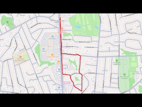 2026-01-21 Walk - Stoneham, MA - Main St, Broadway, Steele St, Endicott Rd, Wolcott Rd, & Central St