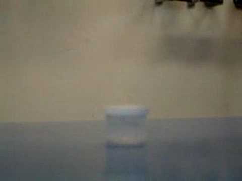 Liquid nitrogen explosion